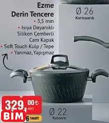 BONERA EZME DERİN TENCERE